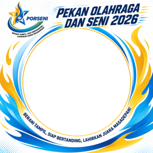 Twibbon Resmi PORSENI 2026 Ulujami