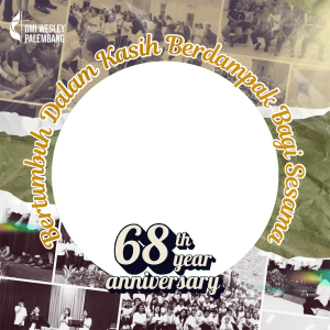 HUT GMI WESLEY PALEMBANG ke-68