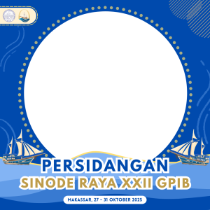 Twibbon Trending Twibbon PSR XXII GPIB – Gratis Tanpa Watermark