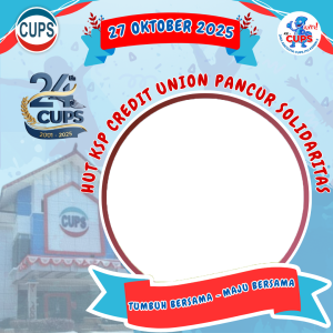 Twibbon Trending HUT KSP CUPS Ke-24th – Gratis Tanpa Watermark