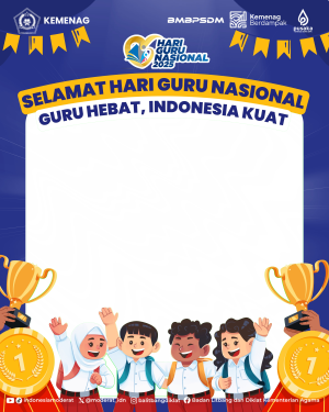 Twibbon Hari Guru Nasional BMBPSDM 2025