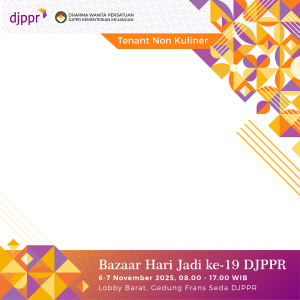 Bazar HUT DJPPR ke 19_Non Kuliner
