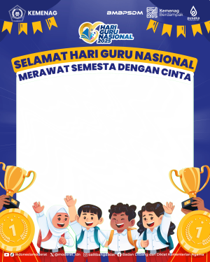 Twibbon Hari Guru Nasional BMBPSDM 2025