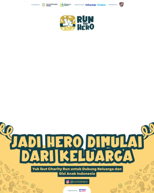 Twibbon Run To Hero