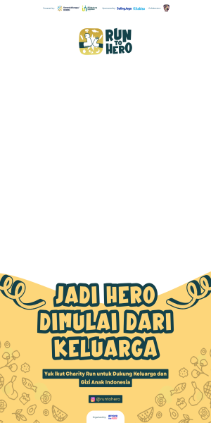 Twibbon Run to Hero