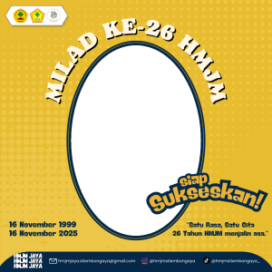MILAD KE-26 TAHUN HMJM STIEM BONGAYA
