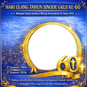 HUT SINODE GKLB KE - 60