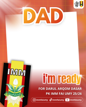 I'm Ready For DAD IMM FAI 25/26