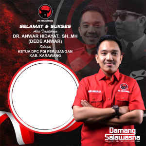 UCAPAN SELAMAT KET DPC PDI PERJUANGAN KAB. KARAWANG