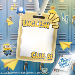 Twibbon English Club 81 2025/2026