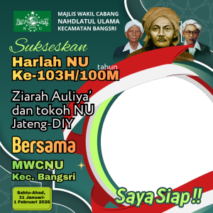 Harlah NU 103H/100M-MWCNU Bangsri2026