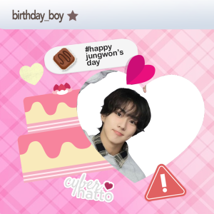 Jungwon Birthday