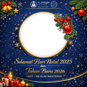 SELAMAT NATAL 2025  DAN TAHUN BARU 2026 (RS ELIM  RANTEPAO)