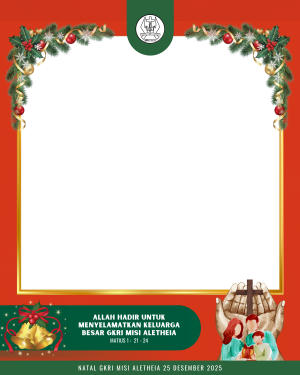 Twibbon Natal GKRI Misi Aletheia 2025