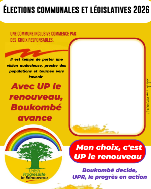 Campagne digitale UP le renouveau boukombé