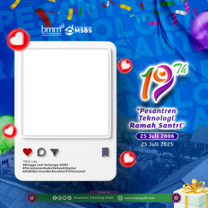 Twibbon Trending milad msbs – Gratis Tanpa Watermark