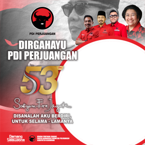HUT PDI PERJUANGAN 53