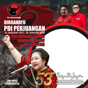 DIRGAHAYU PDI 53