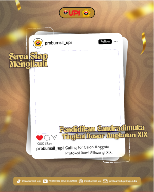 Twibbon Candradimuka Dasar XIX
