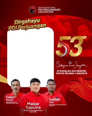HUT PDI PERJUANGAN KE-53 | DPC PDI PERJUANGAN KAB. PIDIE