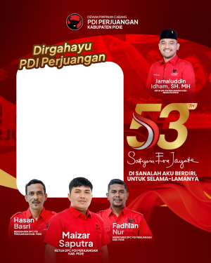 HUT PDI PERJUANGAN KE-53 | DPC PDI PERJUANGAN KAB. PIDIE ACEH