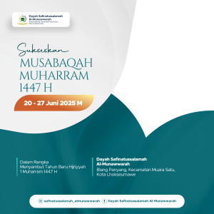 Sukseskan Musabaqah Muharram 1447 H