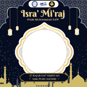 Twibbon Peringatan Isra’ Mi’raj Nabi Muhammad SAW 1447 H