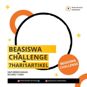 BEASISWA CHALLENGE 7 HARI 1 ARTIKEL