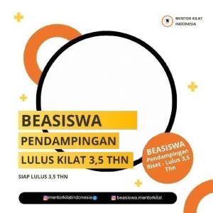 Beasiswa Pendampingan Lulus Kilat 3,5 Thn