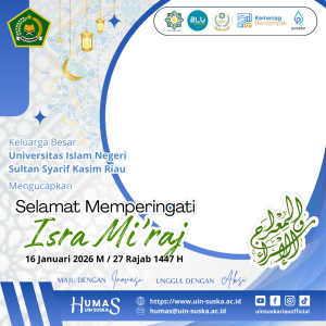 Selamat Memperingati Isra Mi'raj 1447 H