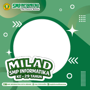 Twibbon Milad SMP