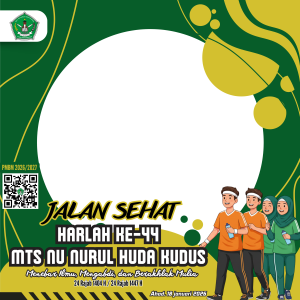 Jalan Sehat Harlah MTs NU Nurul Huda Kudus