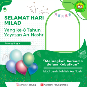 Milad ke-8 Tahun Yayasan An-Nashr, Parung Bogor.