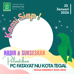 Pelantikan PC Fatayat NU Kota Tegal