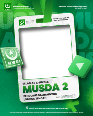 MUSDA 2 PENGURUS MUSLIMIN/MUSLIMAT NWDI LOMBOK TENGAH