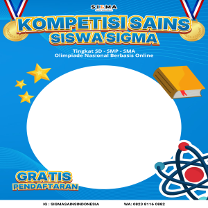 TWIBBON KOMPETISI SAINS SISWA SIGMA