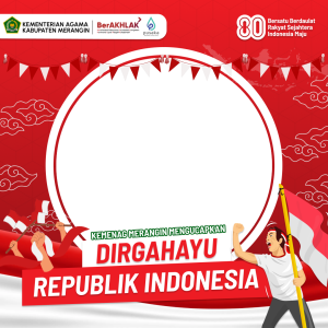 Dirgahayu Republik Indonesia ke 80 - Kemenag Merangin