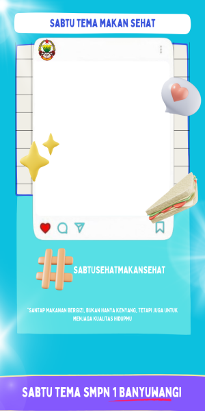Sabtu tema sabtu sehat smpn 1 banyuwangi 2026