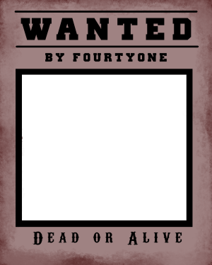 wanted poster