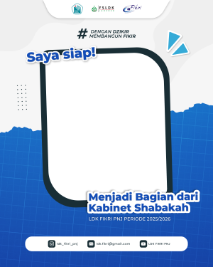 Open Recruitment LDK FIKRI Kabinet Shabakah