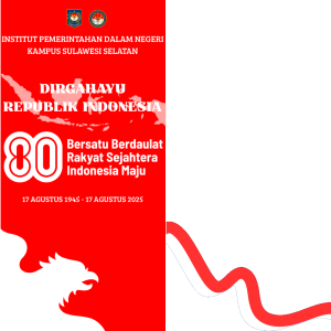 HUT REPUBLIK INDONESIA KE 80 IPDN SULSEL