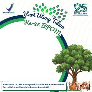 HUT Ke-25 BPOM
