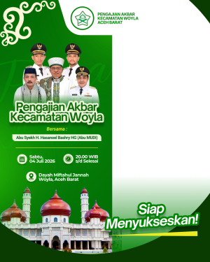 Pengajian Akbar kecamatan Woyla