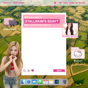 Welcome to stallekim’s party!