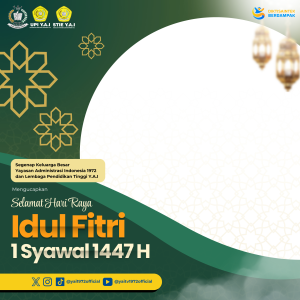 Twibbon Idul Fitri 1 Syawal 1447 H LPT Y.A.I