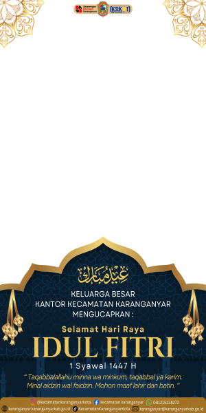 Twibbon Idul Fitri Kecamatan