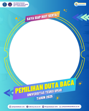 Twibbon Peserta Duta Baca UTU 2025