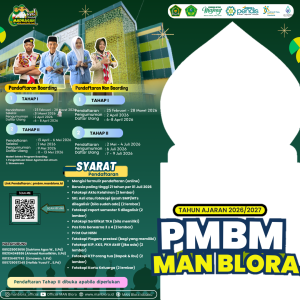 Twibbon PMBM MAN BLORA