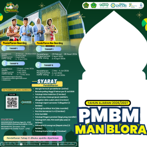 PMBM MAN BLORA 2026/2027