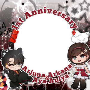 1st Anniversary Arjuna Arkana & Aya Aulya